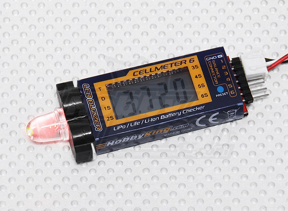 H-King Cellmeter-6 Lipo/Life/Li-ion Cell Checker & Alarm