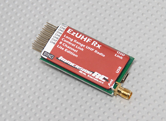 ImmersionRC EzUHF 8-channel Receiver (Lite Edition)