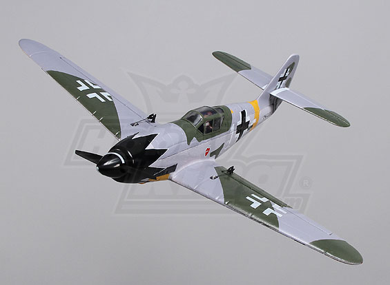 BF109 Funfighter - EPO 658mm (PNP) incl. High-Spec (3s~4s) ESC