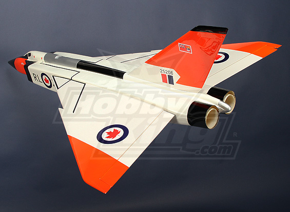 AVRO CF105 Arrow, Fiberglass 70mm EDF (ARF)