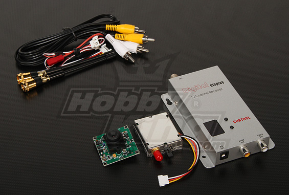 900MHZ 100mW Tx/Rx & 1/3-inch CCD Camera NTSC
