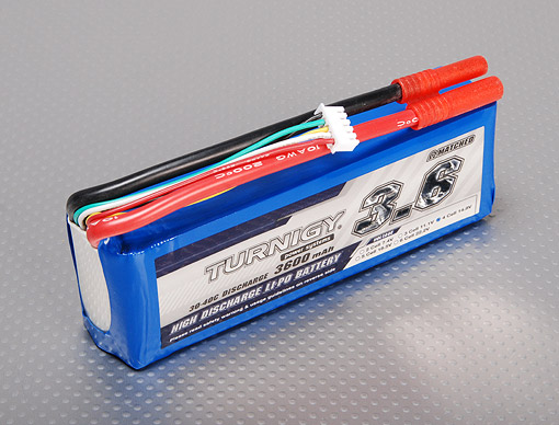 Turnigy 3600mAh 4S 30C Lipo Pack (Suits HK-500)